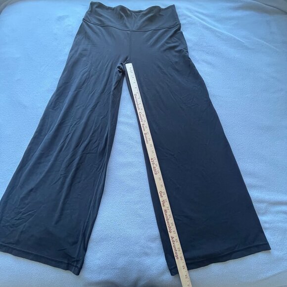 Athleta Pant Womens 2X Elation Wide Leg Pull On Active Athleisure Comfort Black - Picture 2 of 9